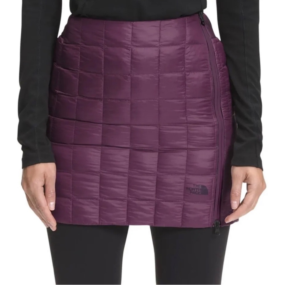 The North Face Thermoball Hybrid Puffy Skirt Purple (Blackberry Wine) NWT $99